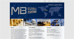 Desktop Screenshot of mbglobalpartners.com